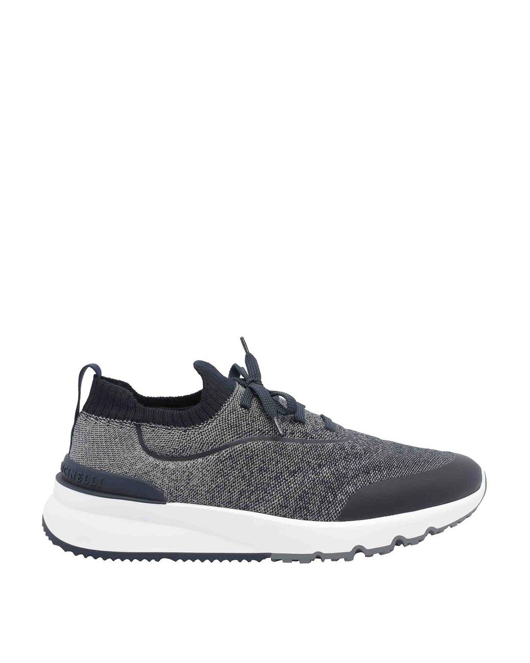Brunello Cucinelli Multicolor Knitted Sneakers for men