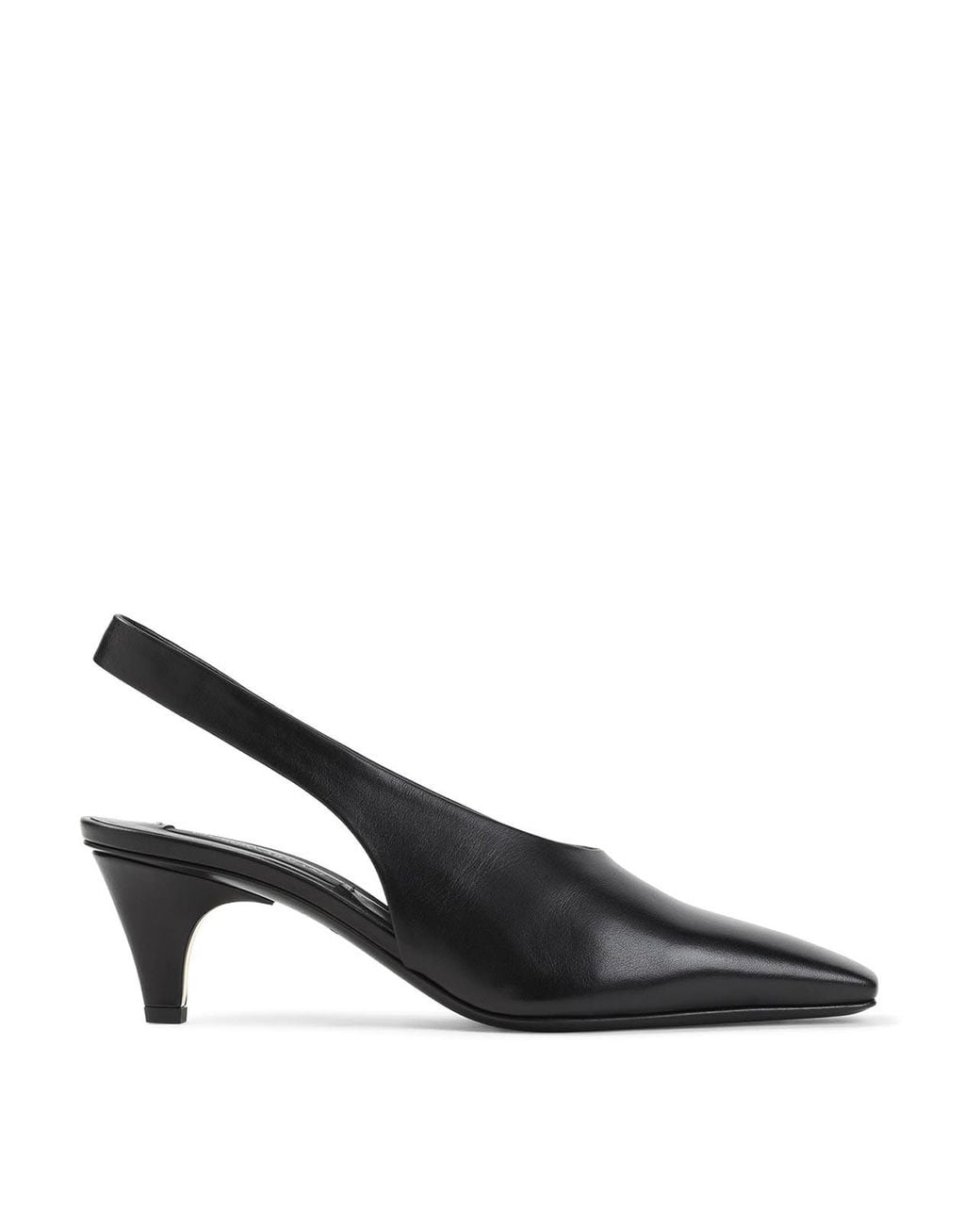 Giorgio Armani Black Nappa Decollet