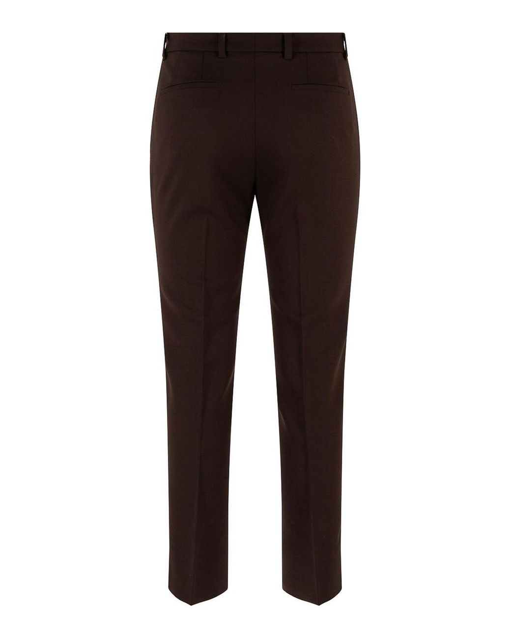Incotex Brown Straight-Leg