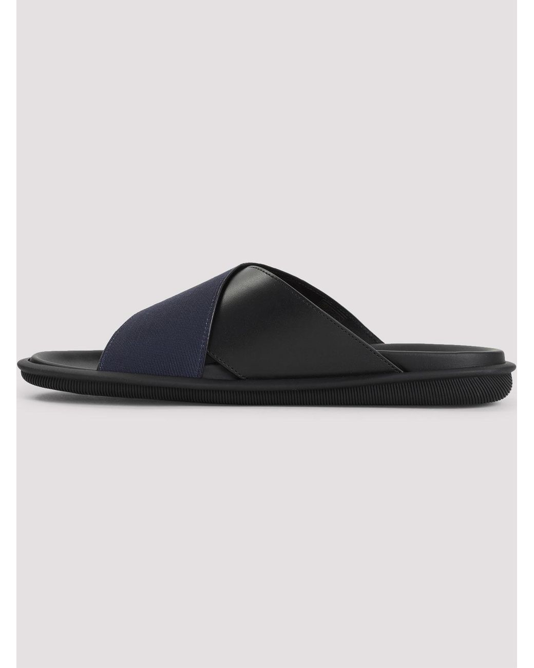 ジョルジオアルマーニ Giorgio Armani Cross Sandals Giorgio Armani Cross Sandals in Blue for Men | Lyst