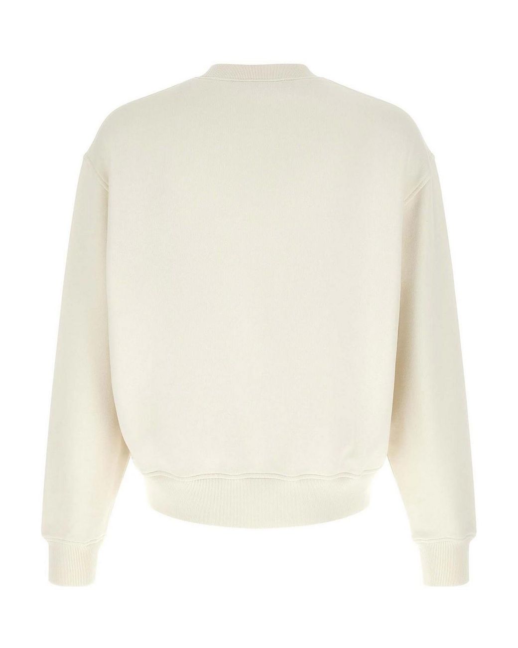 Palm Angels White Cotton Sweatshirt for men