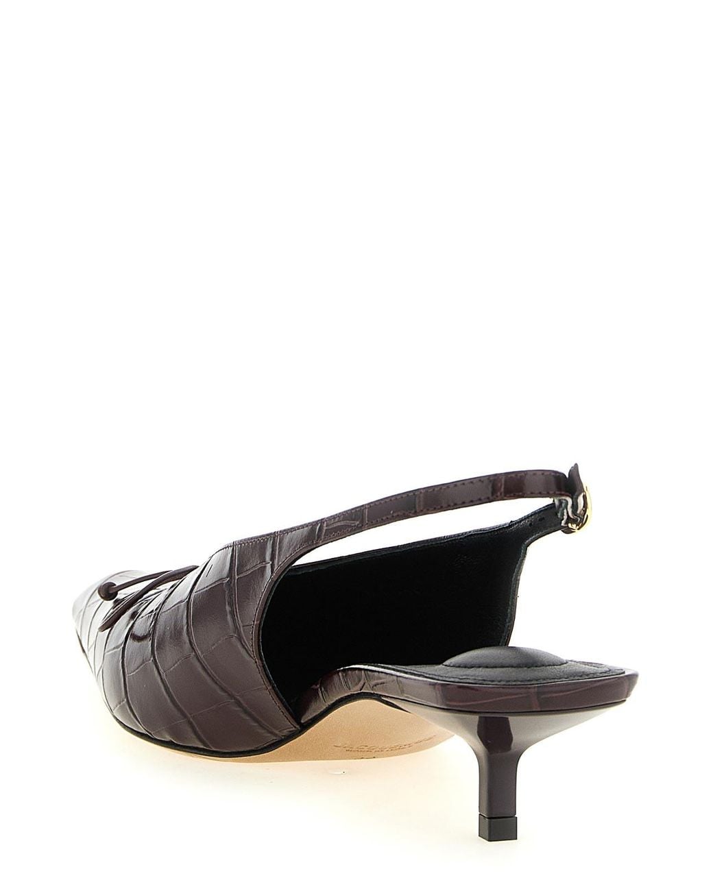 Jacquemus Brown Slingback