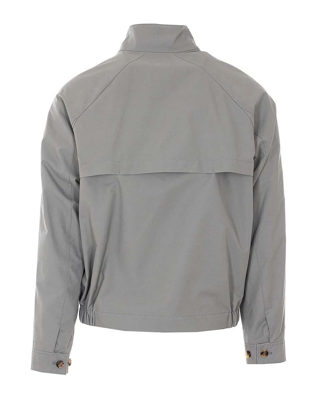 Brunello Cucinelli Gray Gabardine Jacket for men