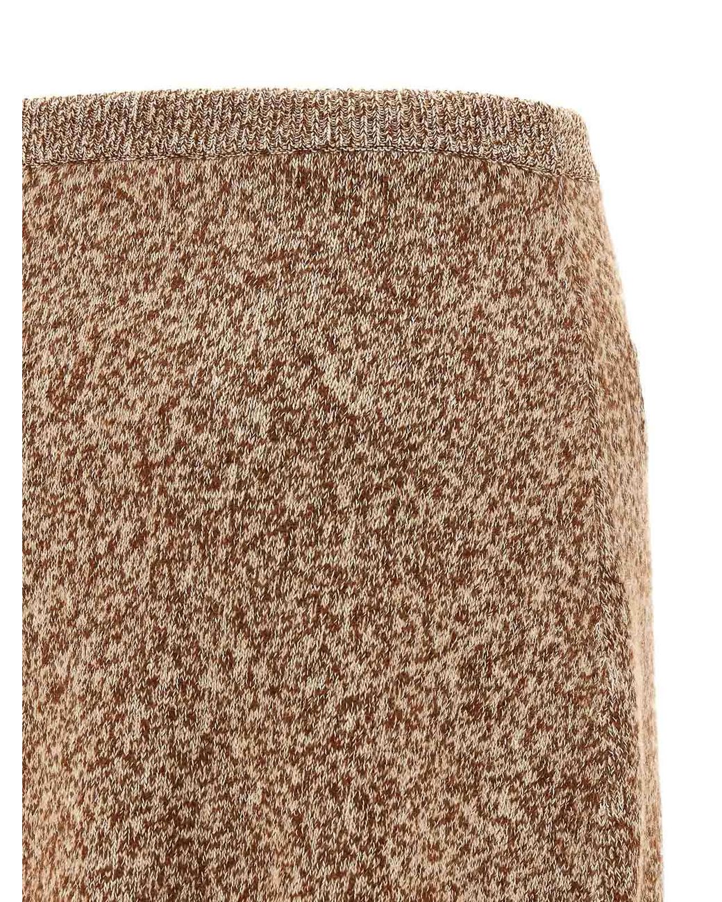 Jupe Midi Versace en coloris Brown