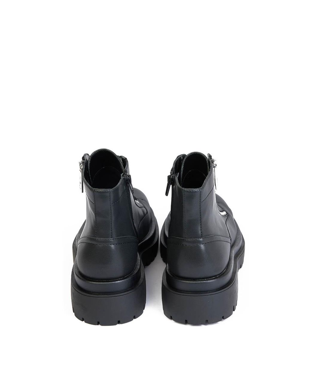 Just Cavalli Black Bourne Zip Ankle Boot for men
