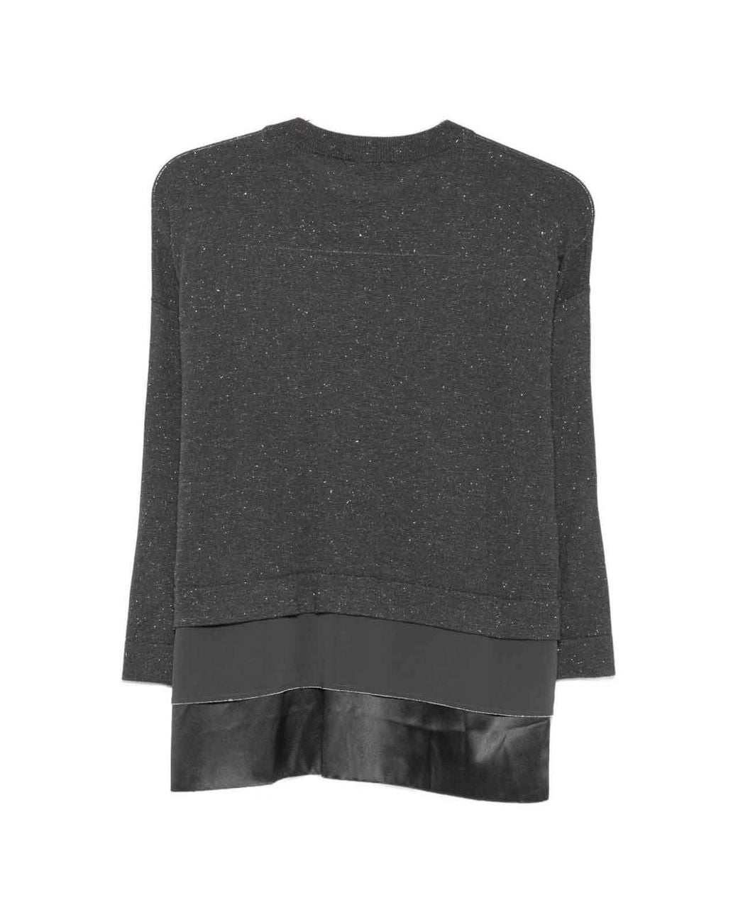 Peserico Gray Sweater