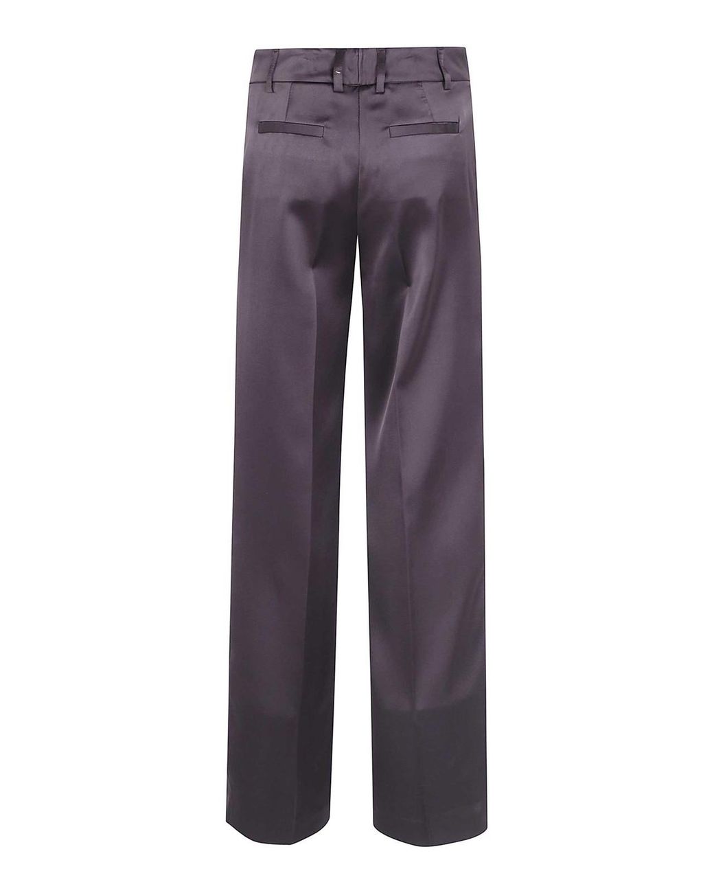 DR. HOPE Purple Classic Tailored Trousers
