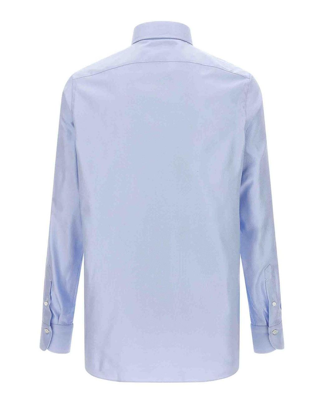 Finamore 1925 Blue Napoli Shirt for men