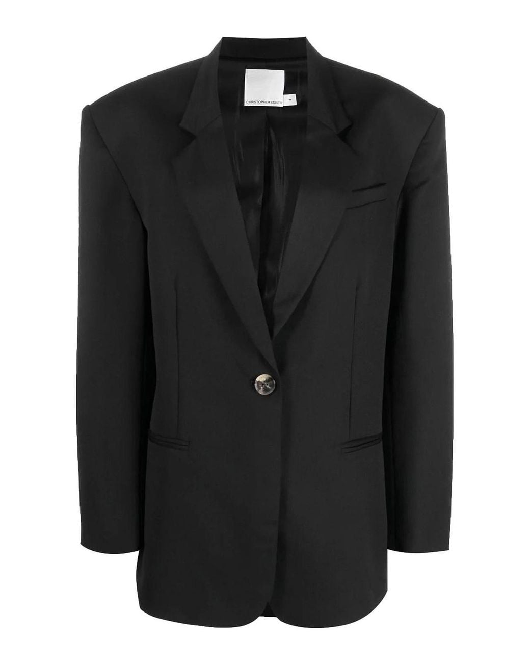 Christopher Esber Black The Bermuda Blazer
