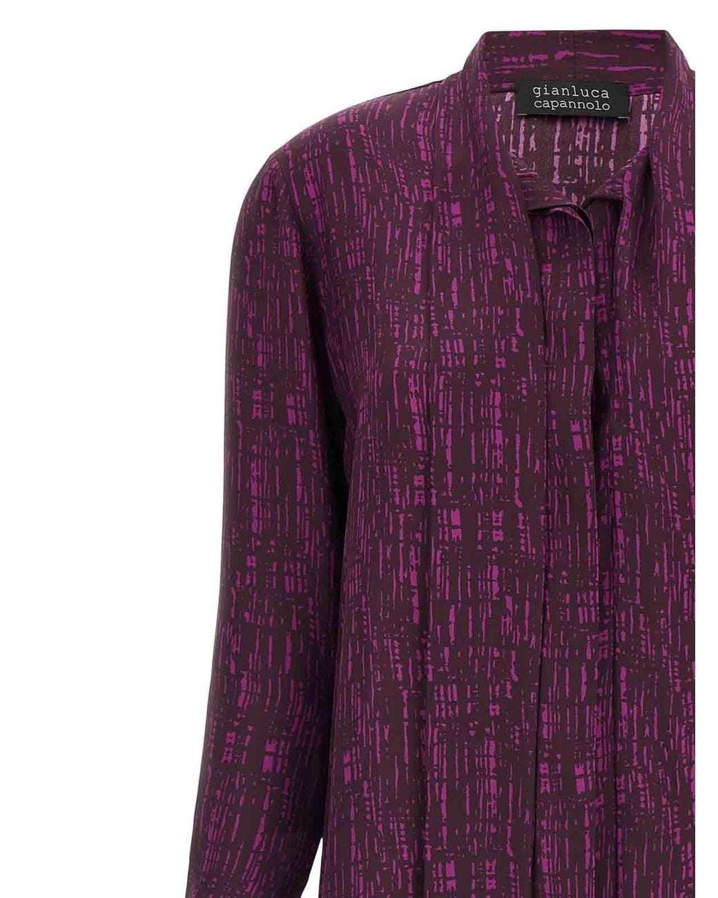 Gianluca Capannolo Purple Katherine' Shirt