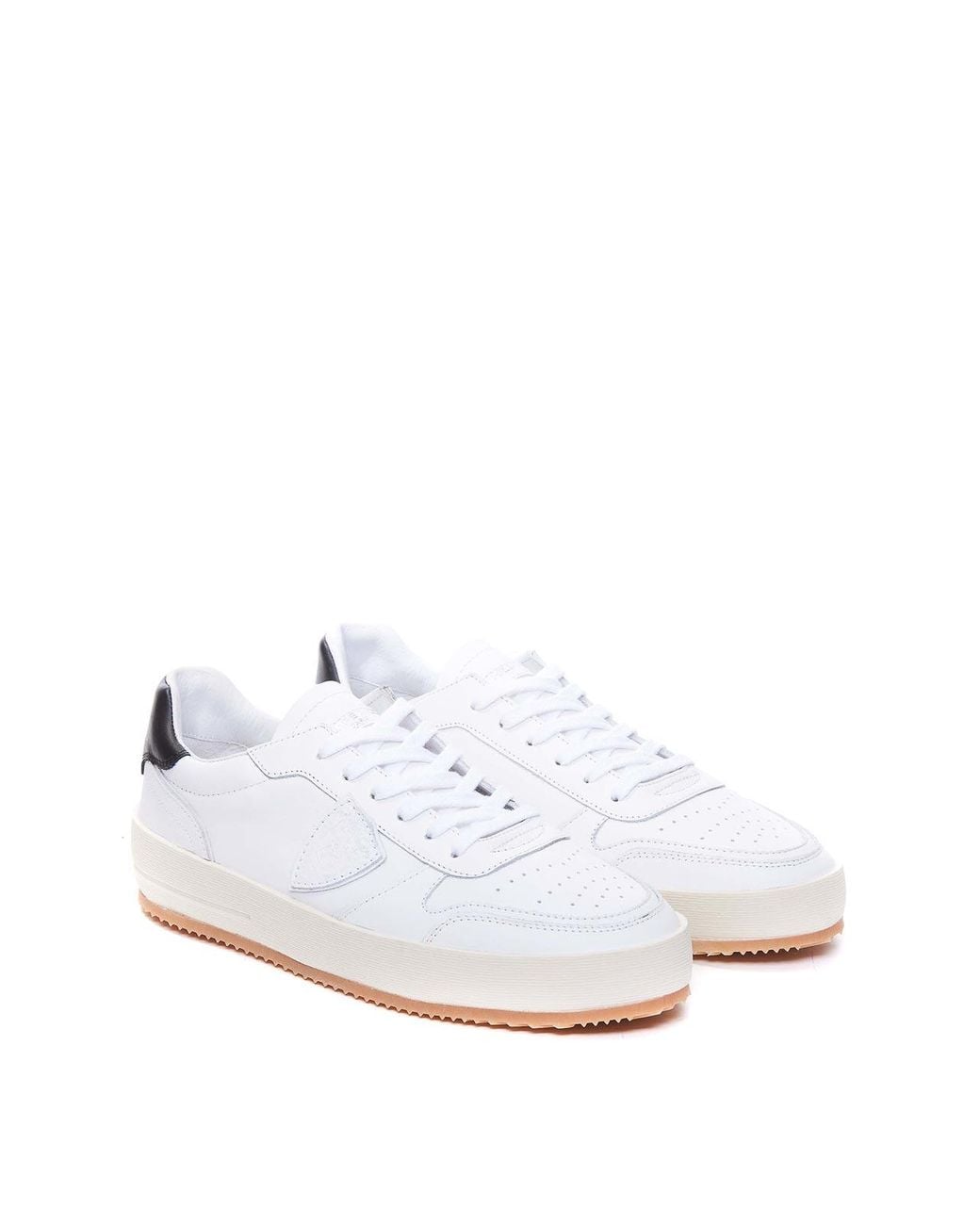 Philippe Model White Nice Low Sneakers for men