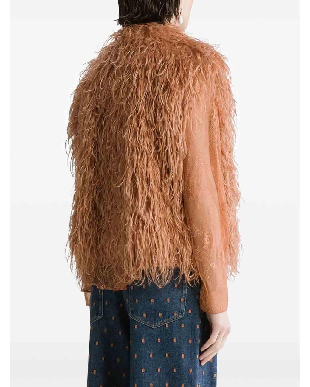 Forte_forte Brown Ecofur Vest