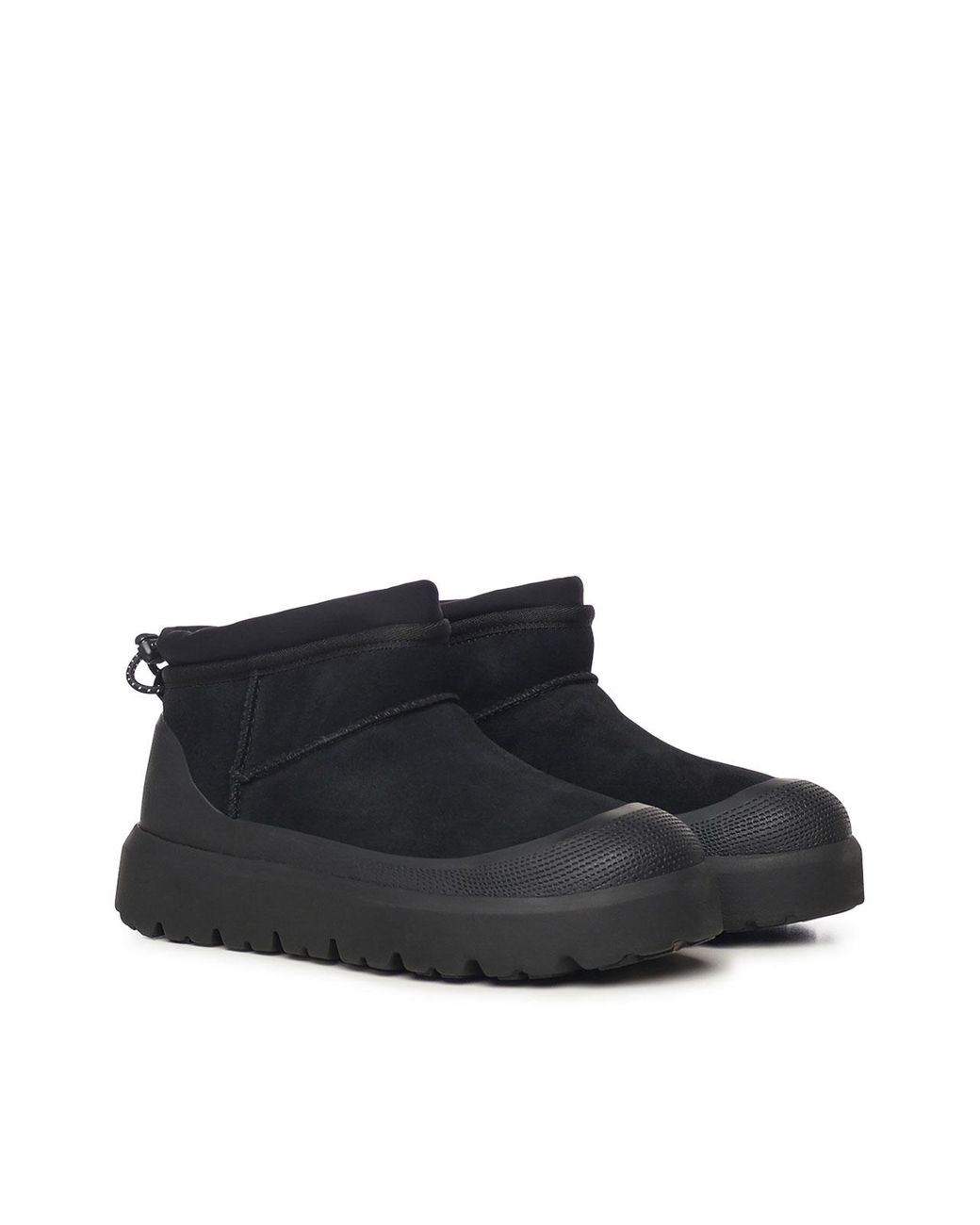 Ugg Black Boots Leather for men