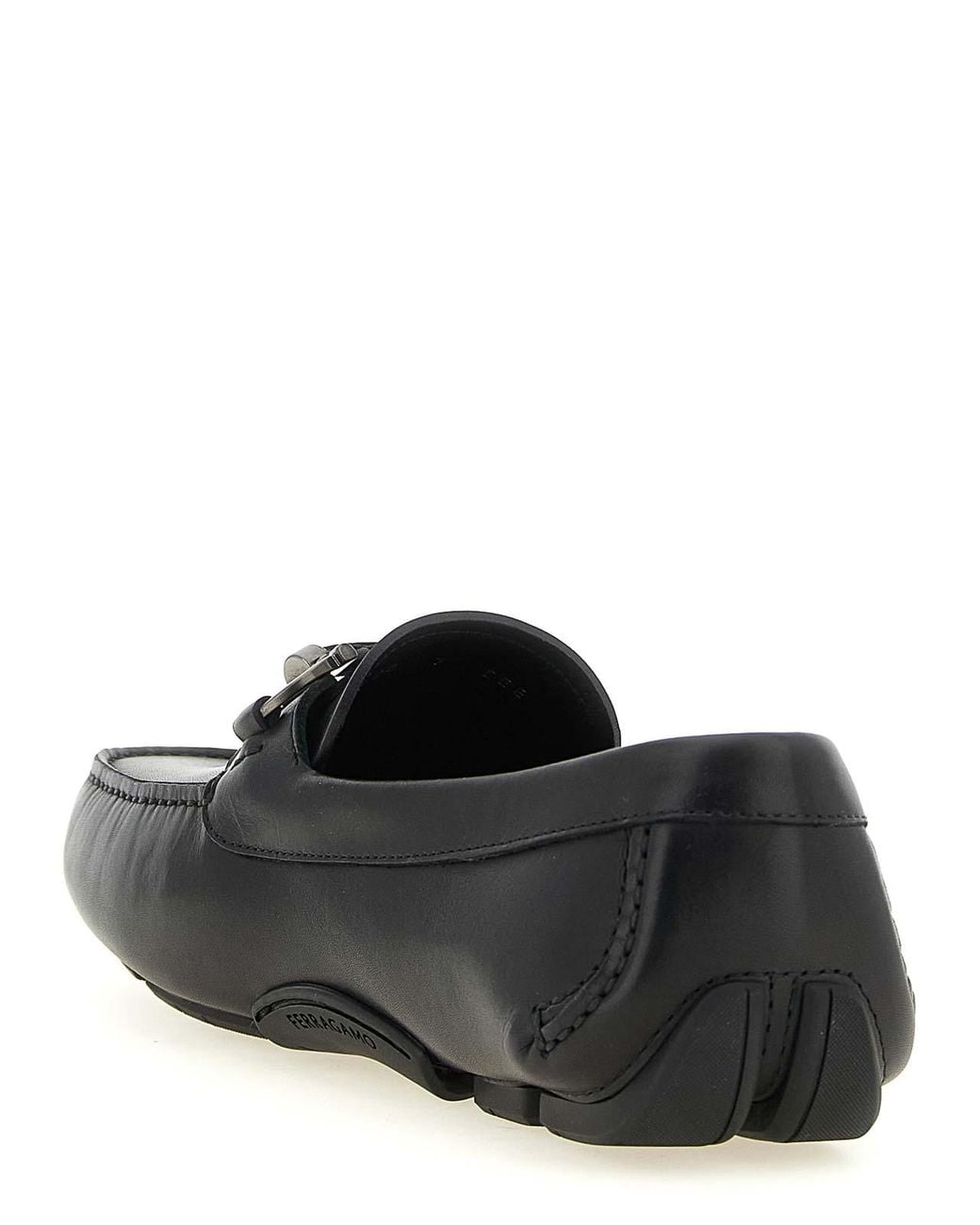 Ferragamo Black Loafers for men