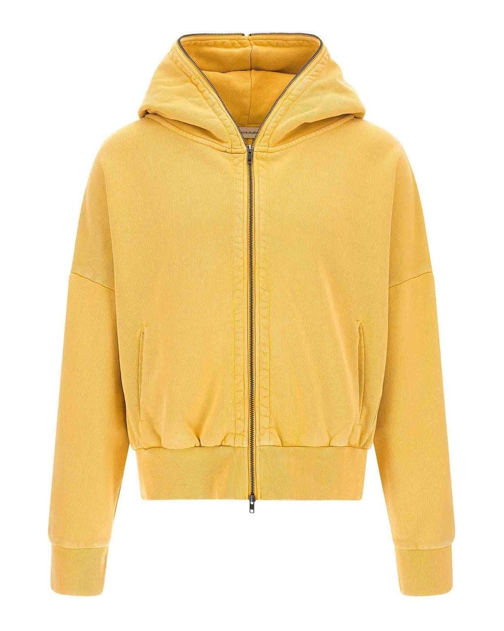 Entire studios Yellow Eternal Zip Hoodie for men