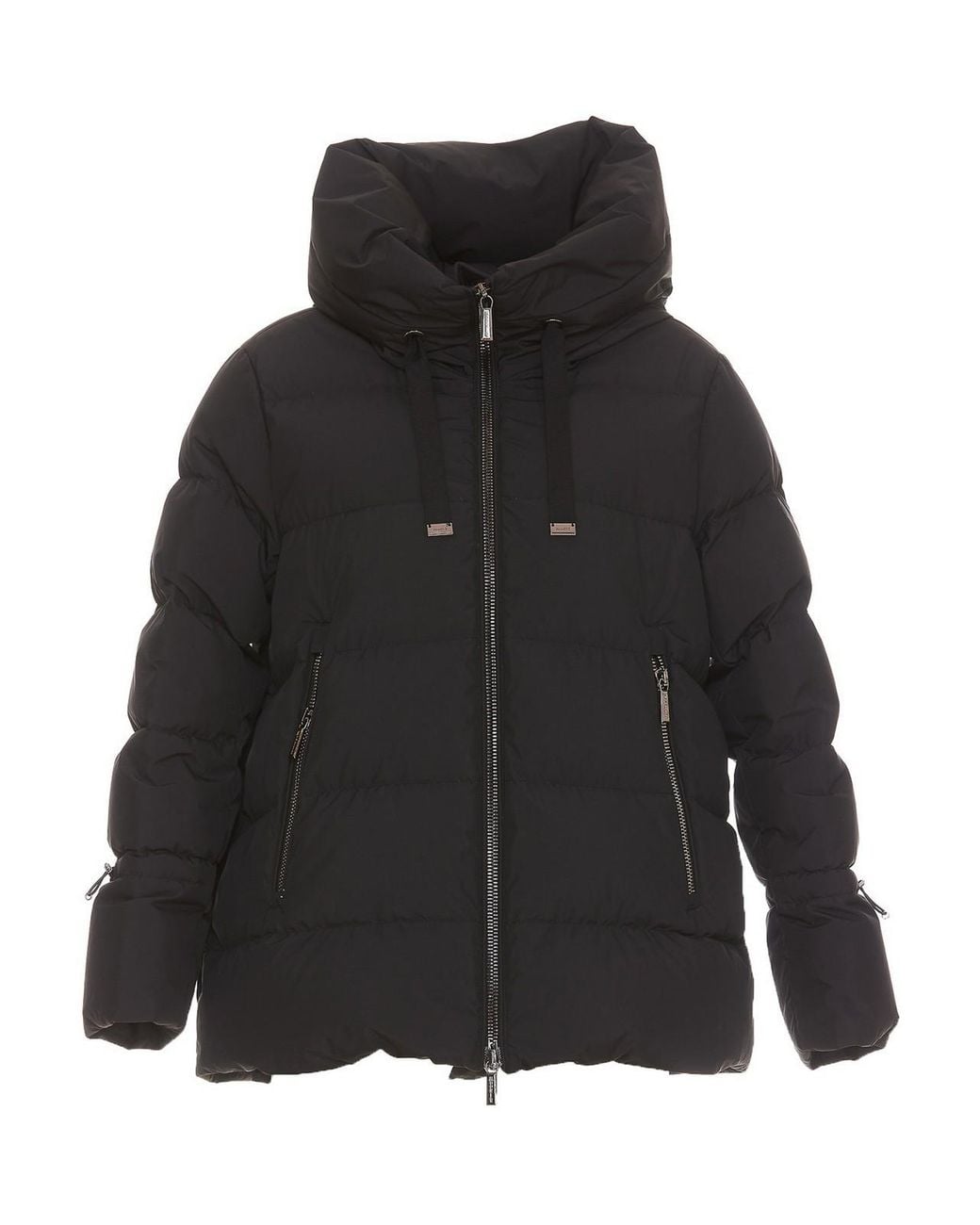 Moorer Black Padded Jacket