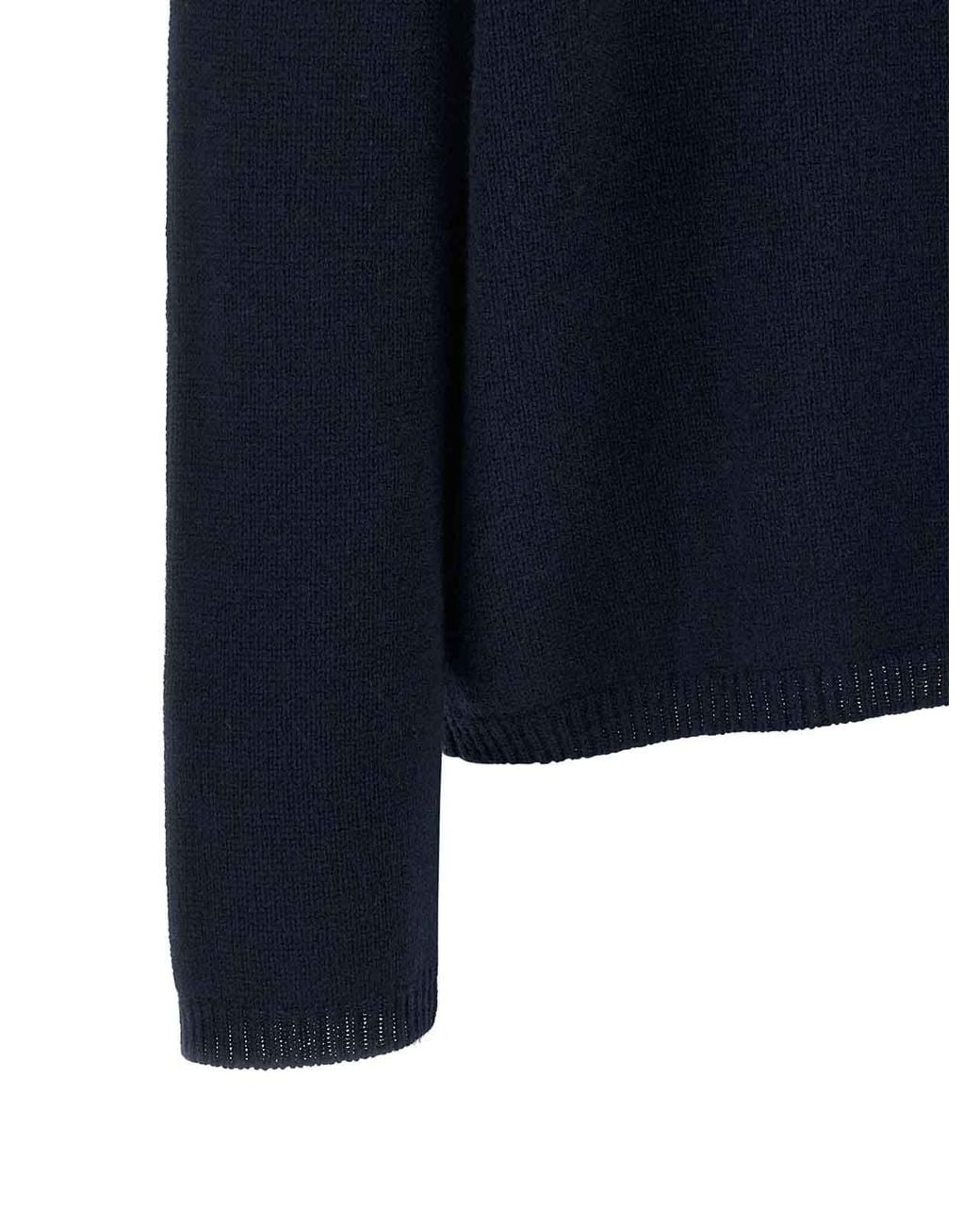 Be You Blue V-Neck Sweater