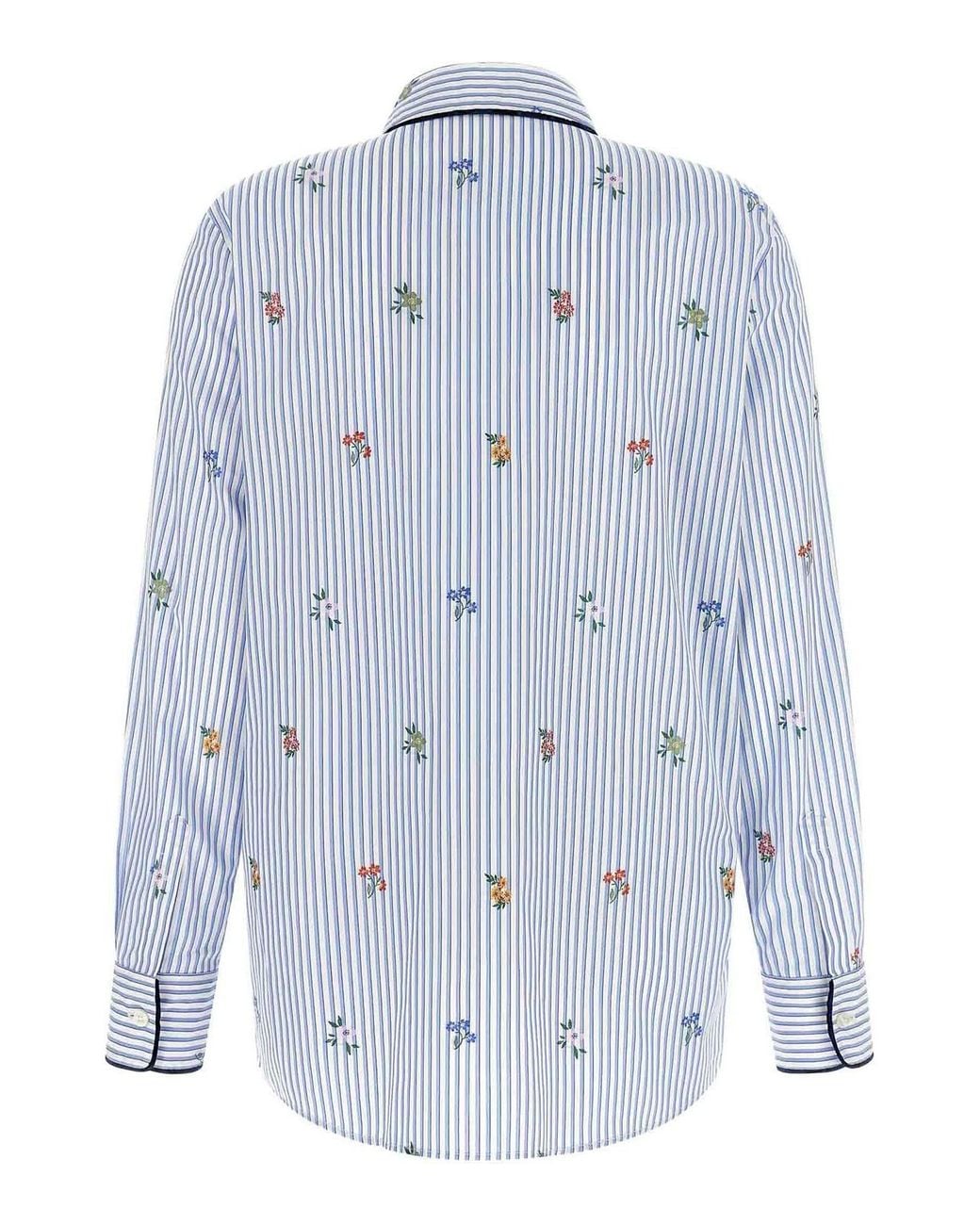 Etro Blue Hemd
