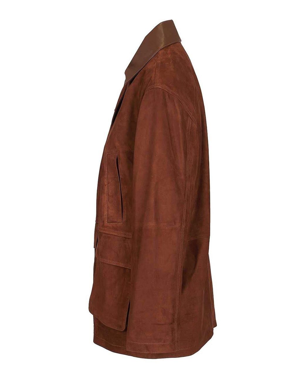 Arma Brown Suede Jacket Elsa