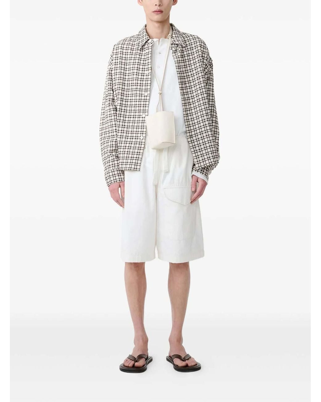 Studio Nicholson White Shorts for men