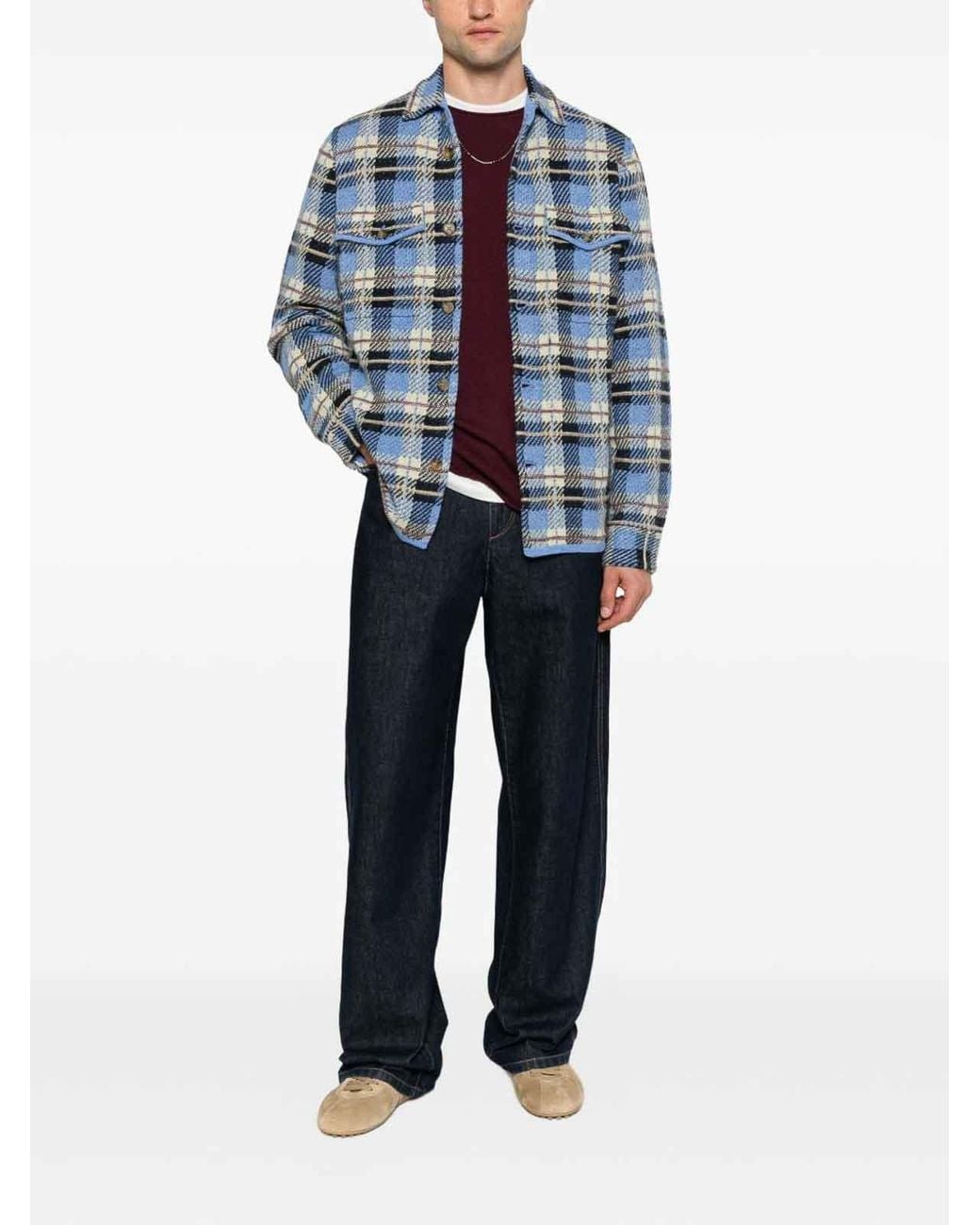 Guest In Residence Blue Shirt