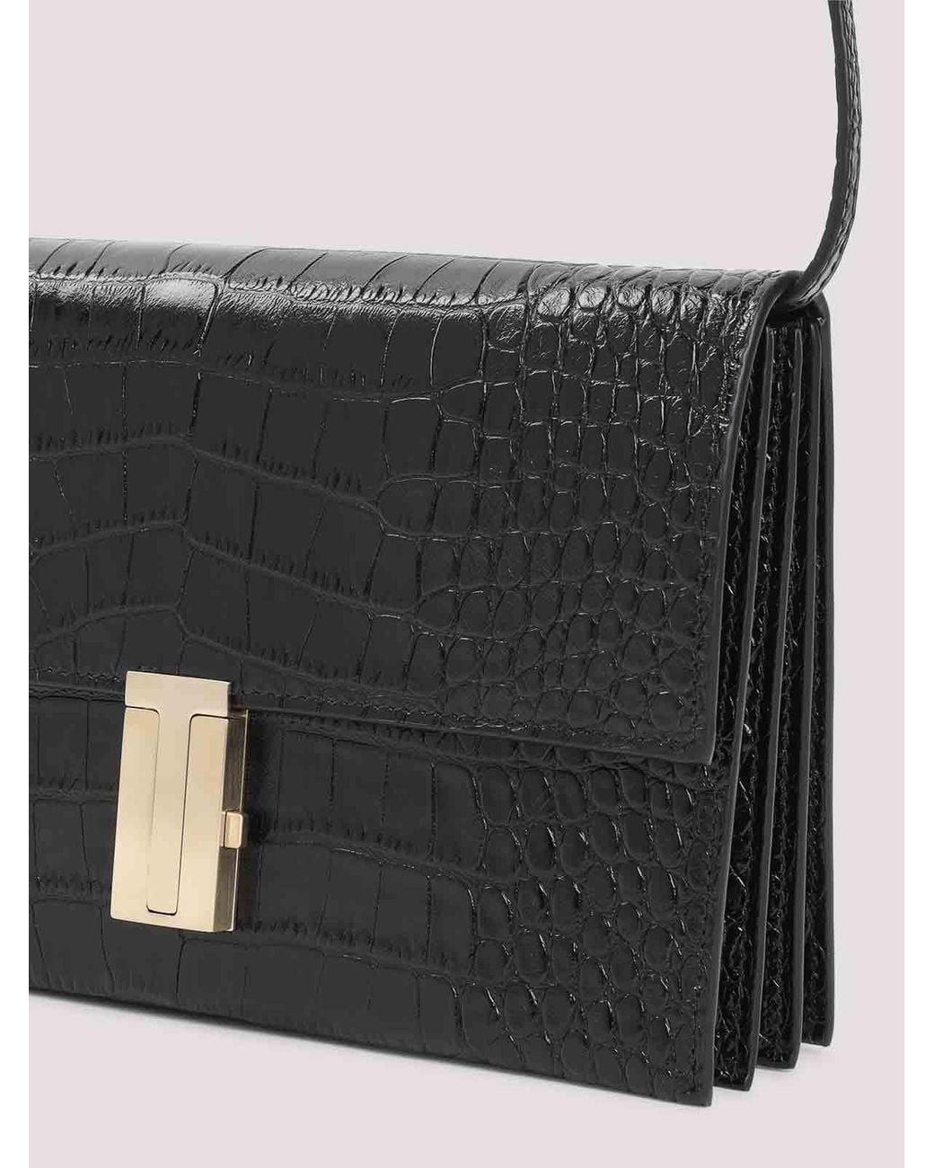 Tom Ford White Croco Mini Bag