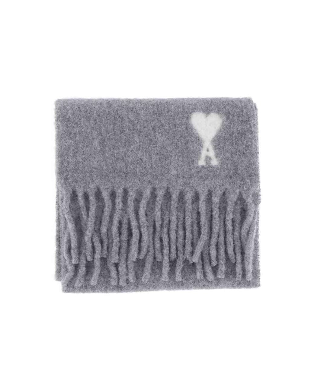 Bufanda AMI de color Gray