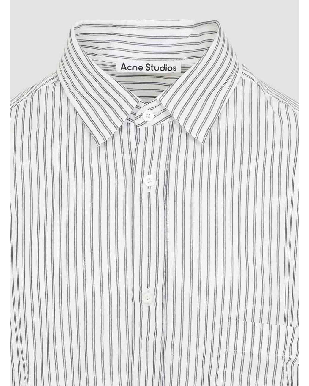 Acne White Shirt for men