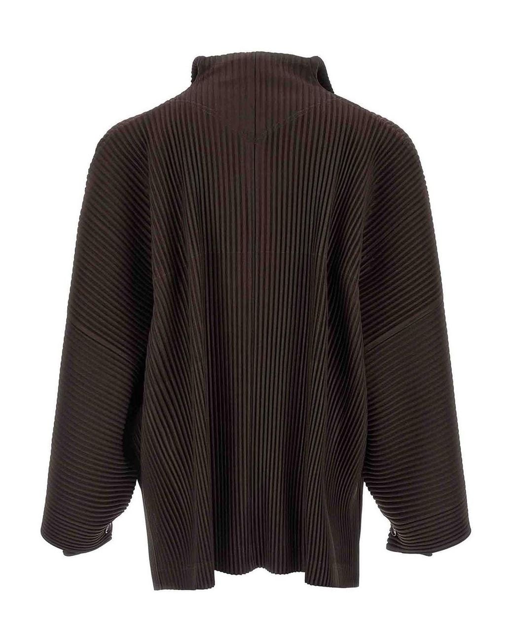 Homme Plissé Issey Miyake Black Wear Or Wrap Jacket for men