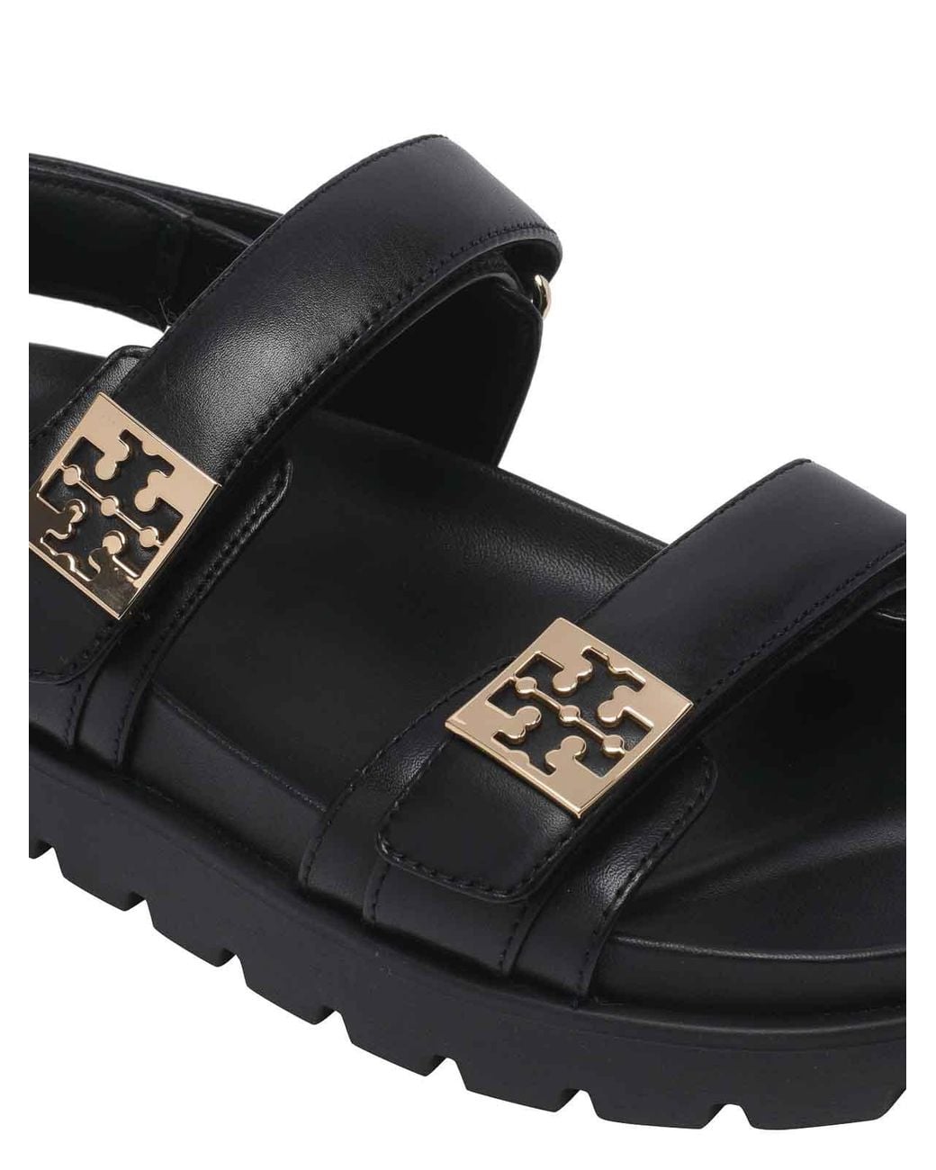 Tory Burch Black Mellow Sport Sandals