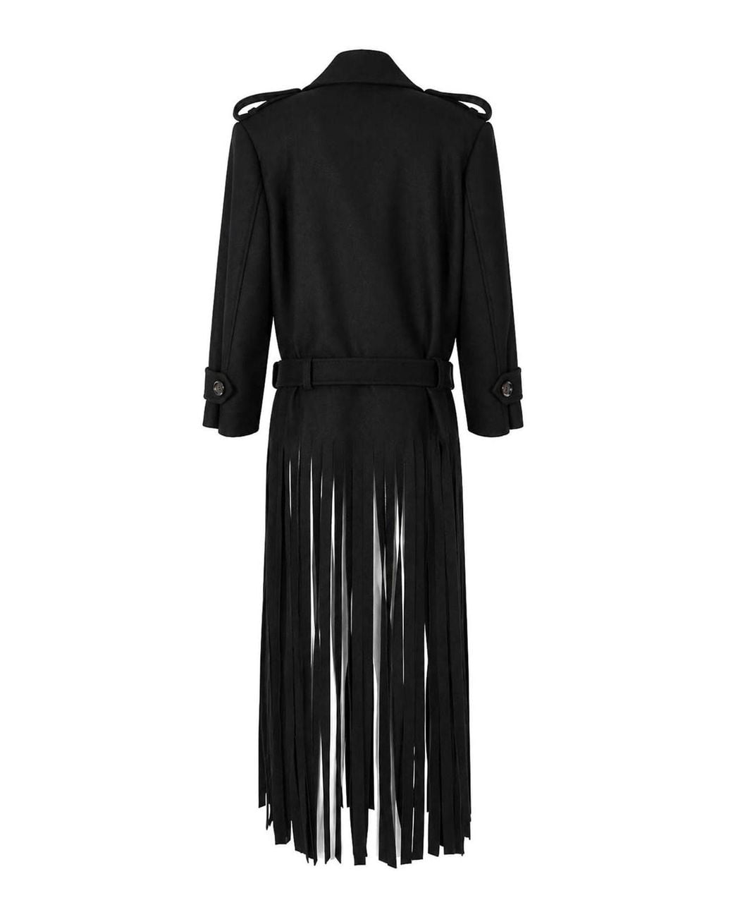 Abrigo Midi Pinko de color Black