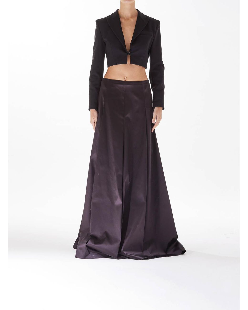 Genny Brown Long Skirt