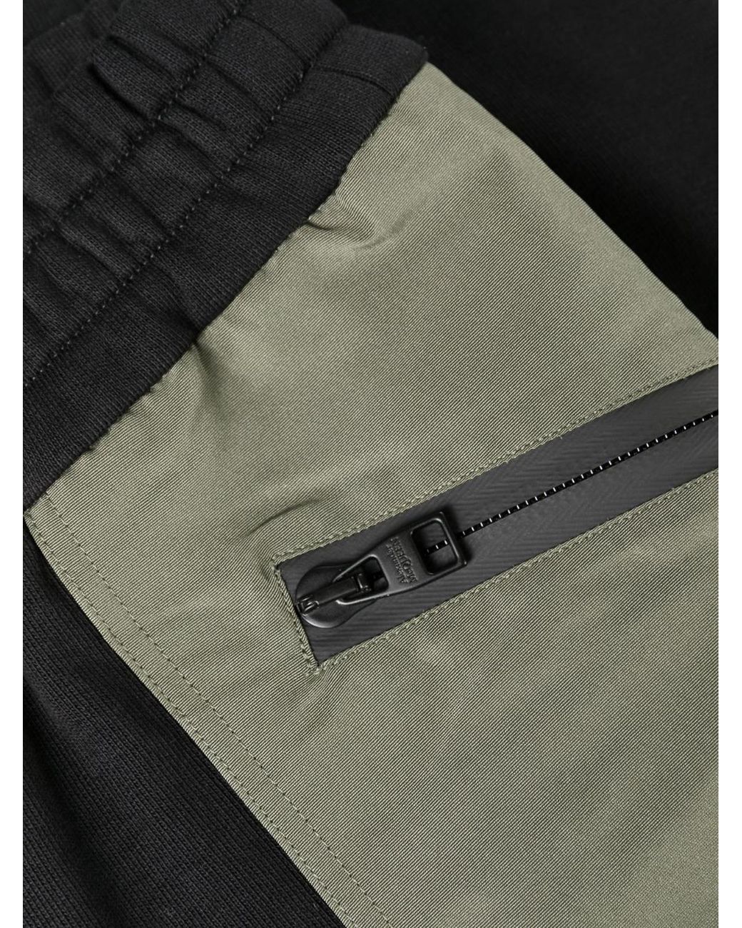 McQueen Black Track Pants for men