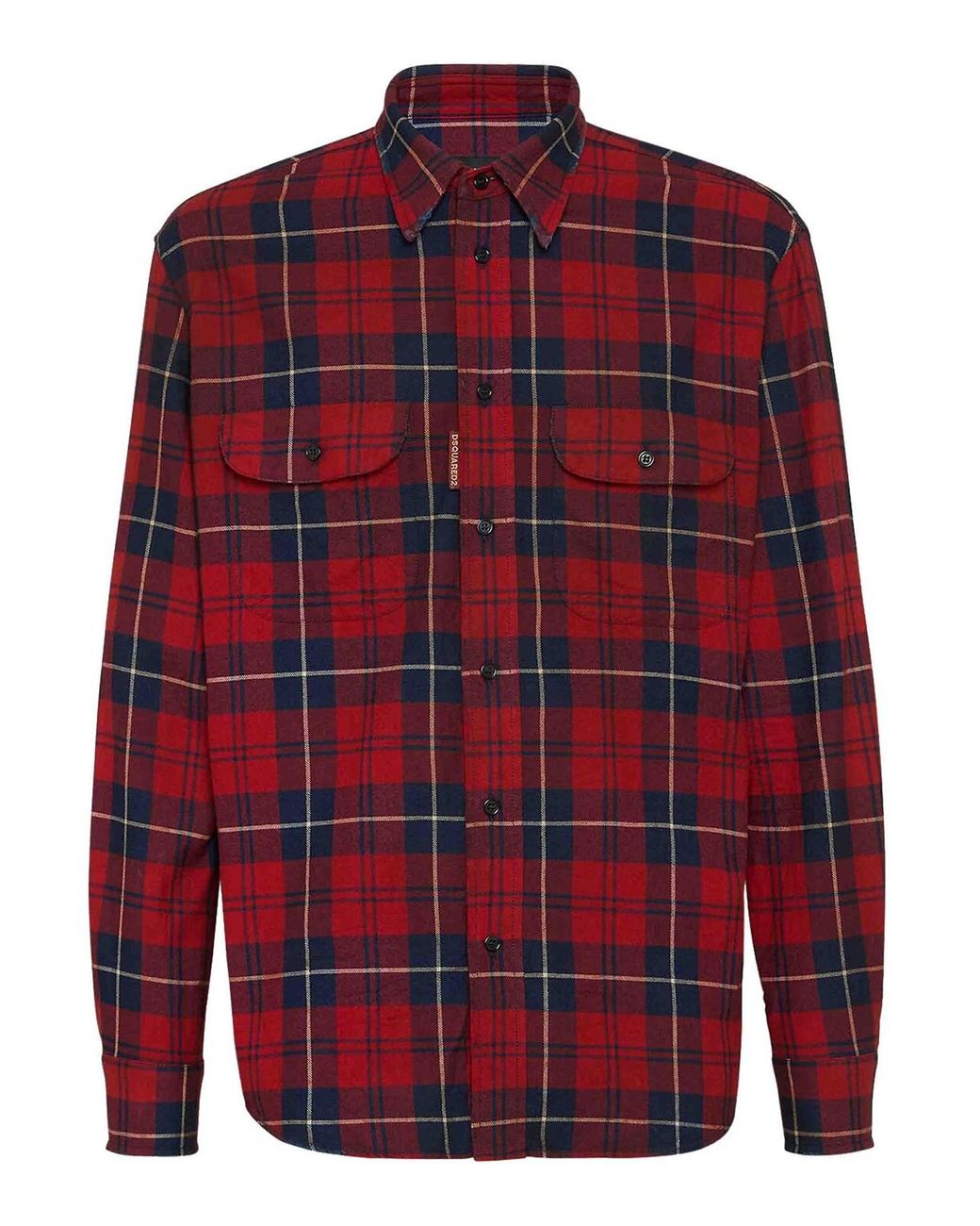 DSquared² Red Canadian Vintage Shirt for men