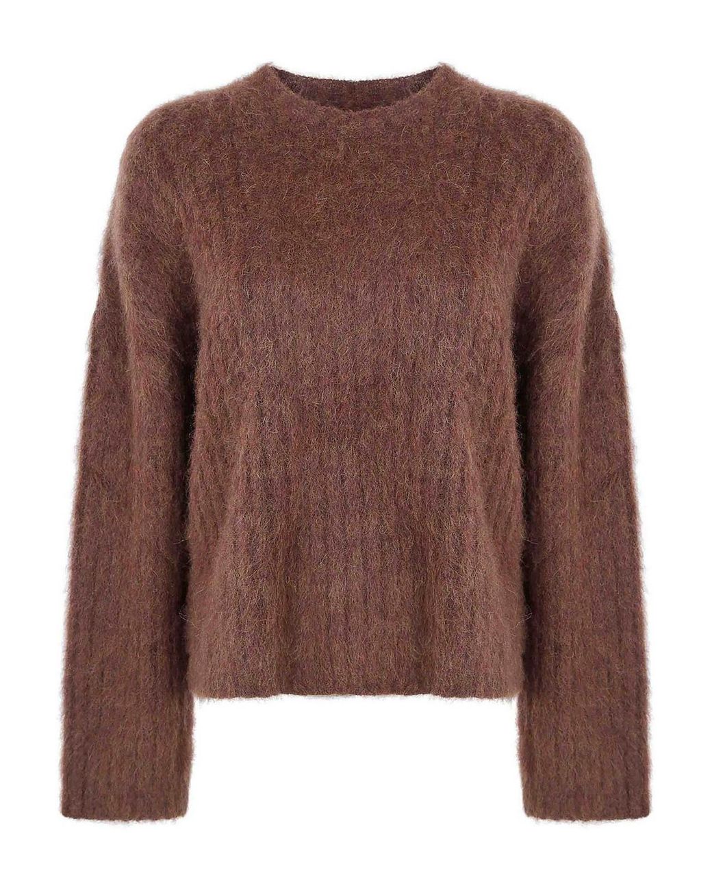 Uma Wang Brown Crew Neck Top