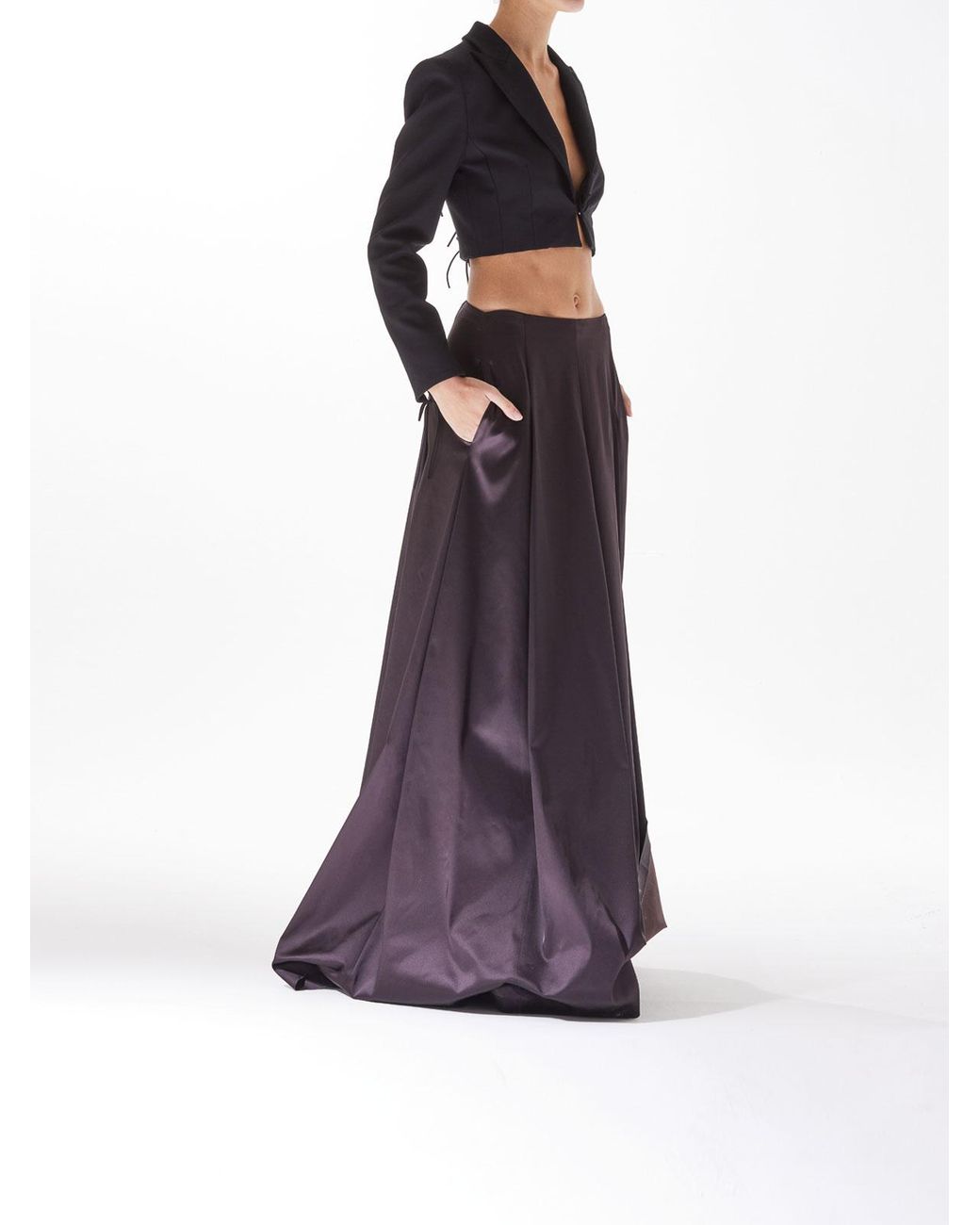 Genny Brown Long Skirt