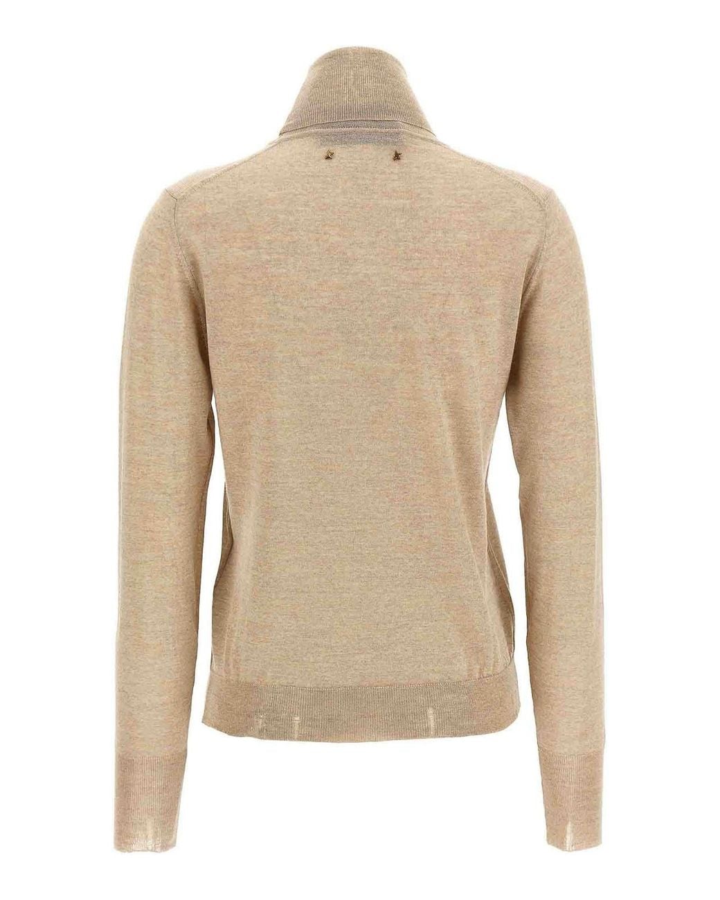 Golden Goose Deluxe Brand Natural Dilara Turtleneck Sweater