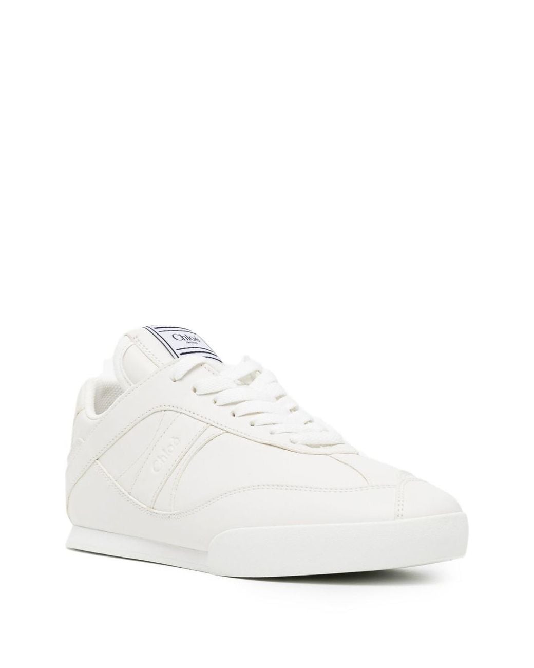 Chloé White Chloe Kick Sneaker