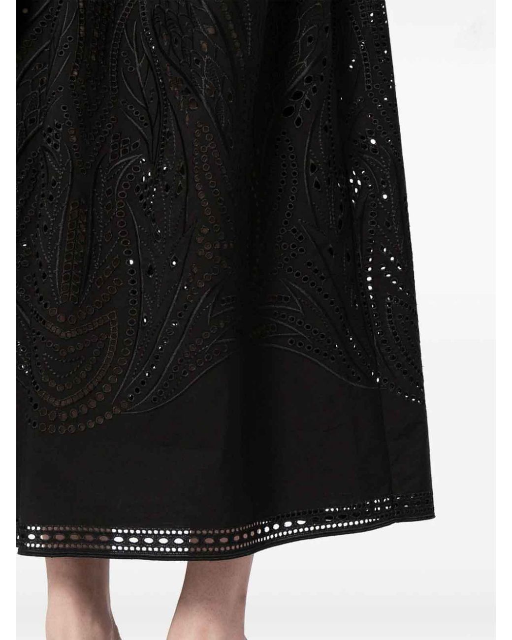 Alberta Ferretti Black Skirt