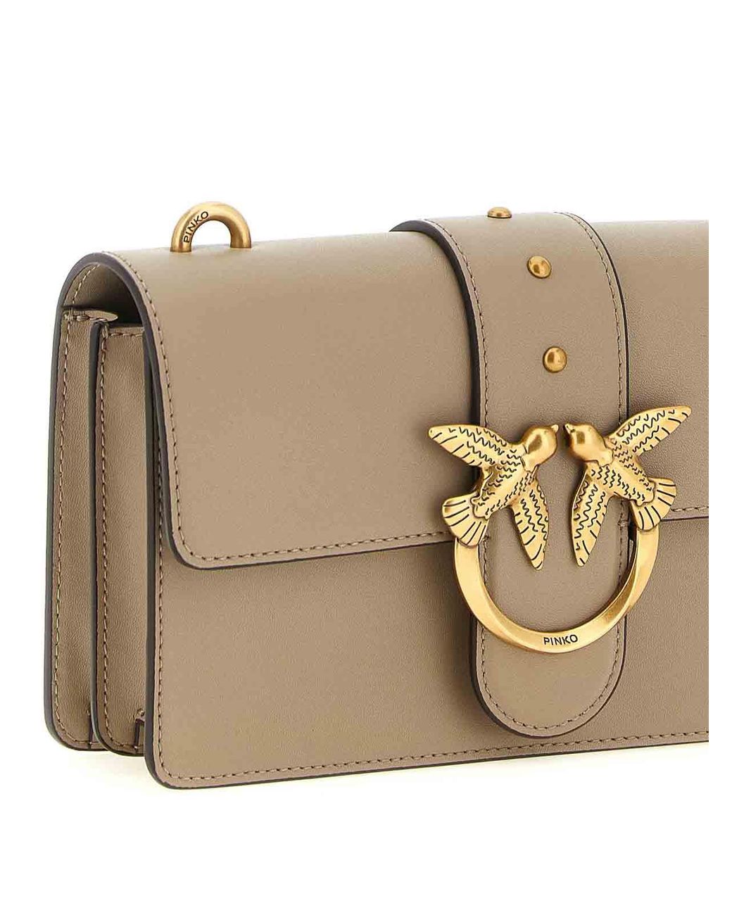 Pinko Natural Love One' Small Crossbody Bag