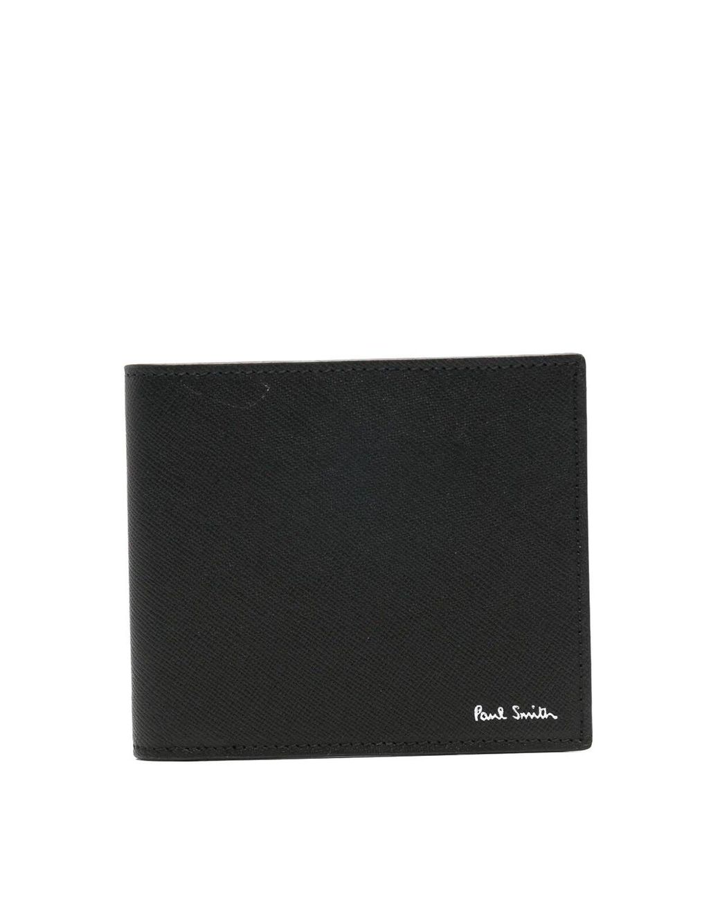 Paul Smith Black Wallet Billfold for men