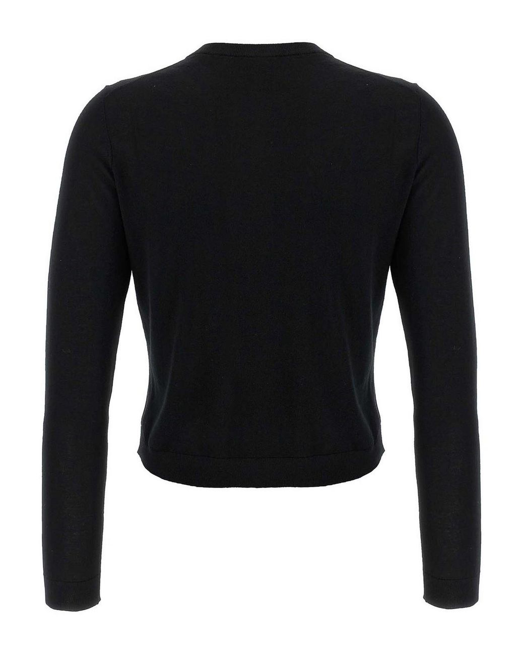 Theory Black Button-Up Cardigan