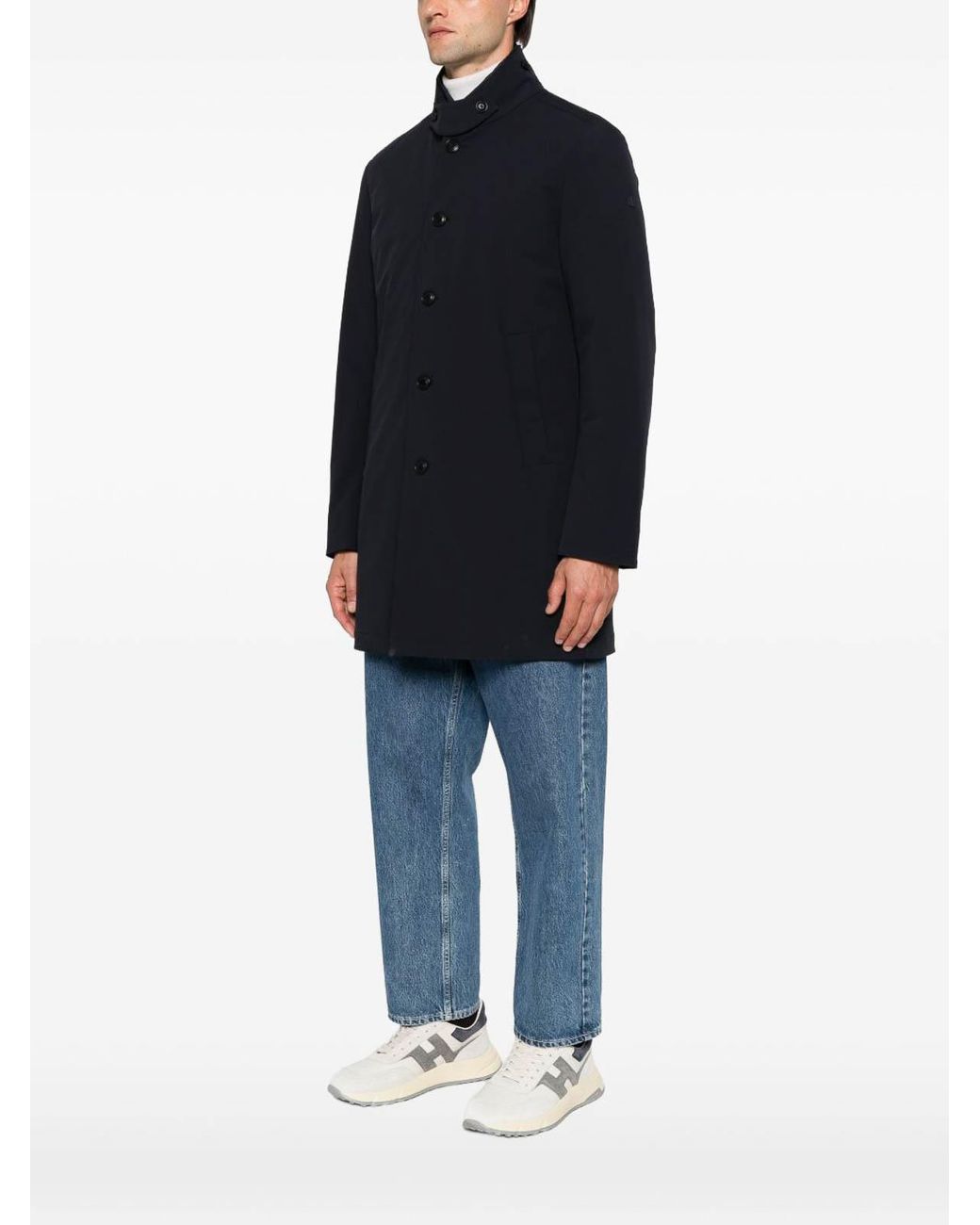 DUNO Blue Palladium Padded Coat for men