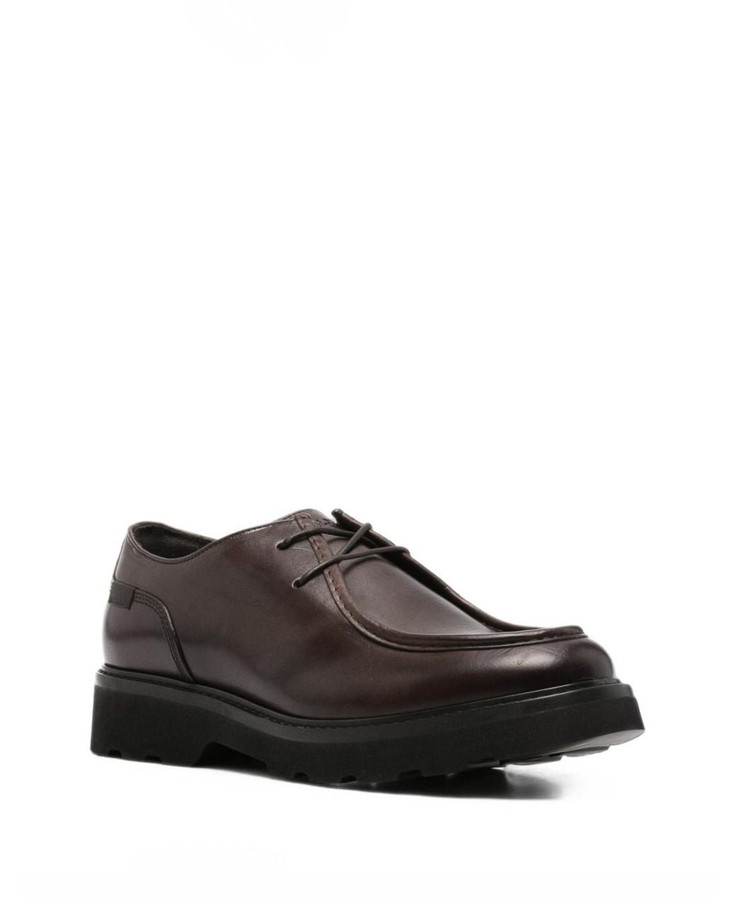 Woolrich Brown Dark Lace-Up Shoes for men