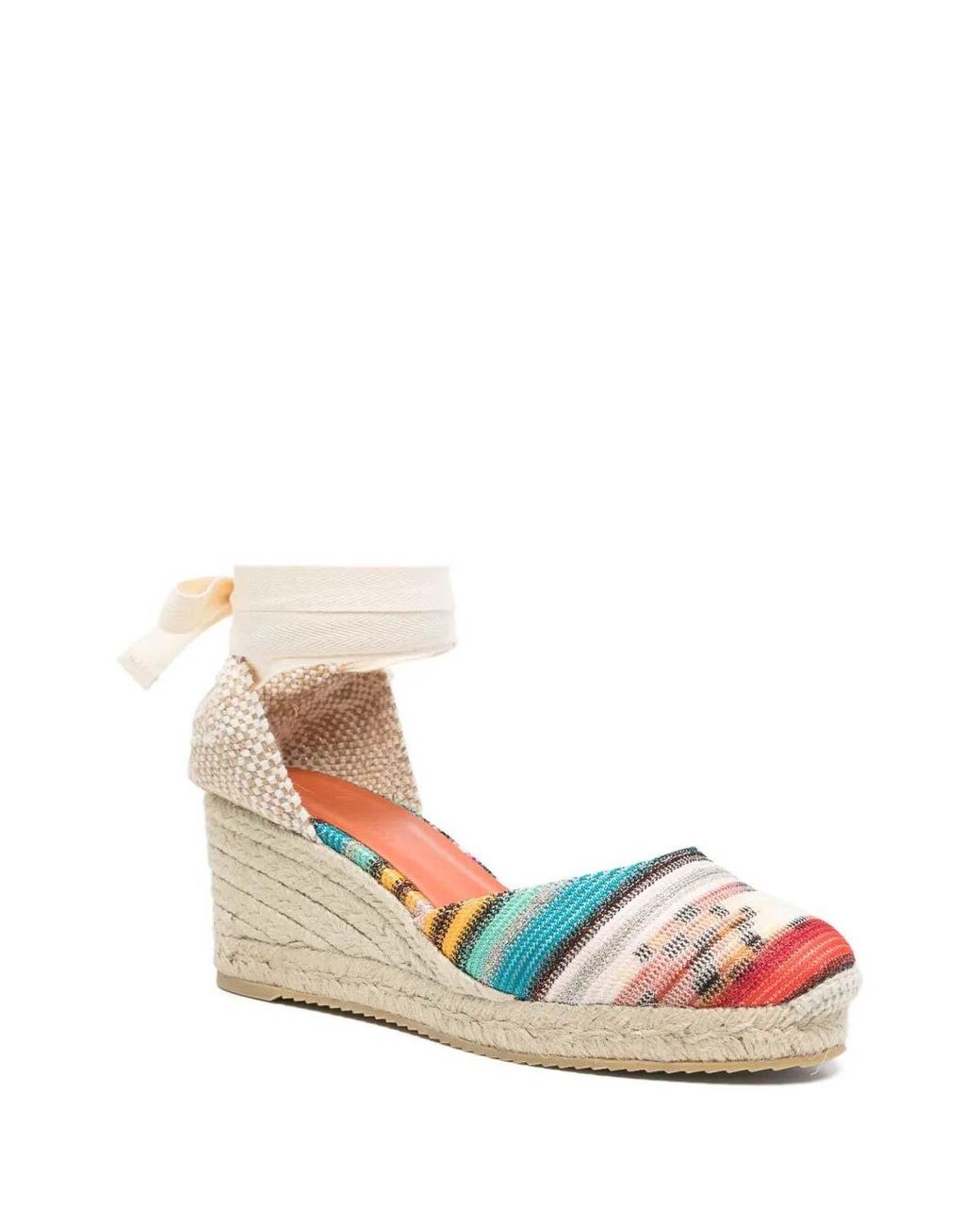 Missoni Metallic Eva 60 Espadrillas Raschel Stripes