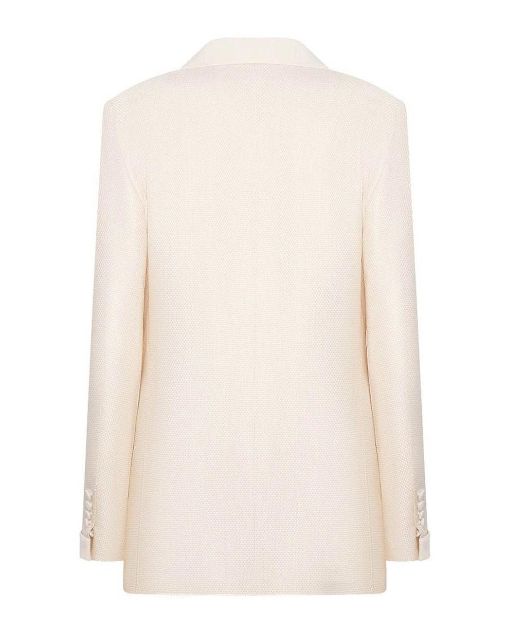 Tom Ford White Single-Breasted Viscose Blend Blazer for men