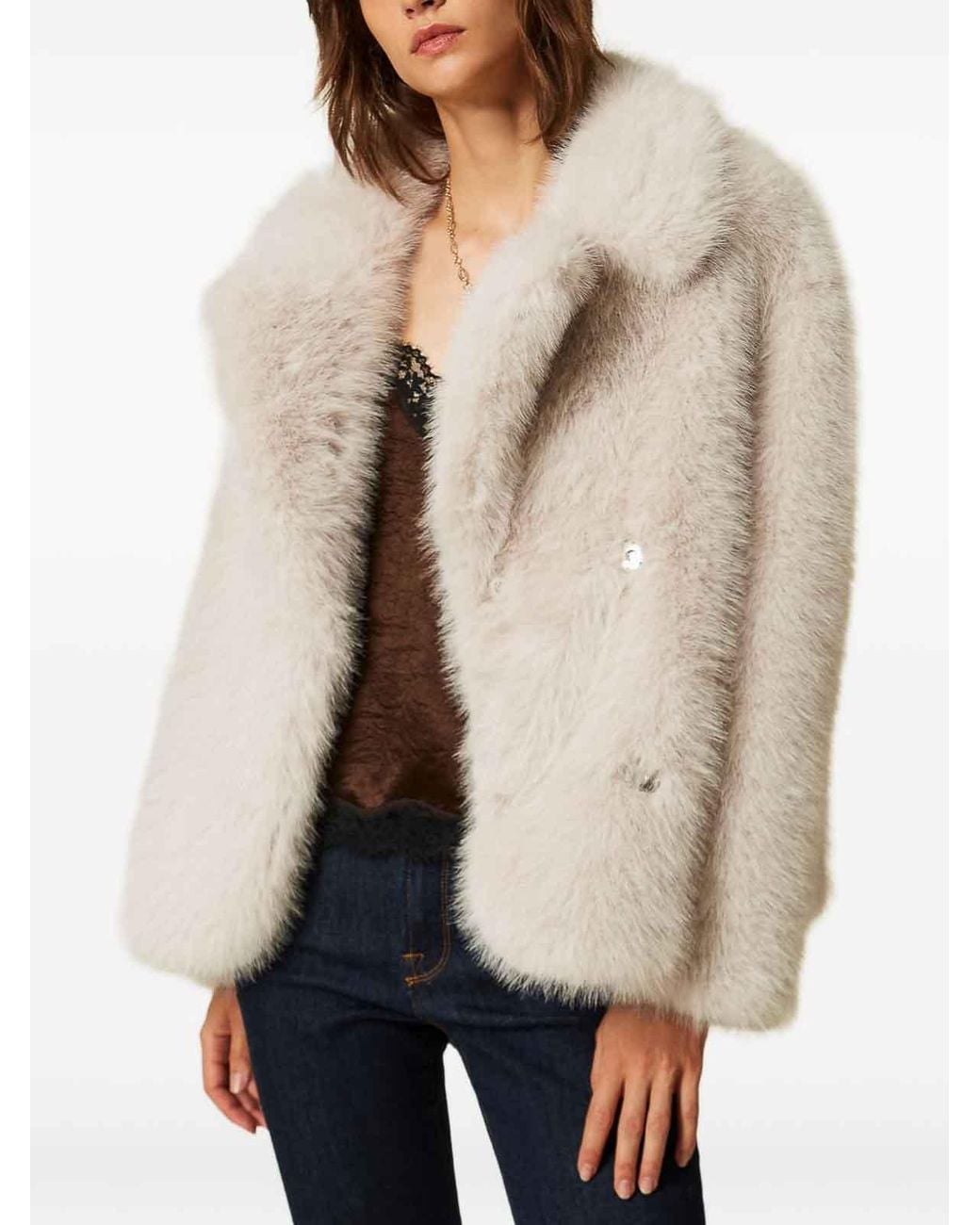 Twinset White Coat