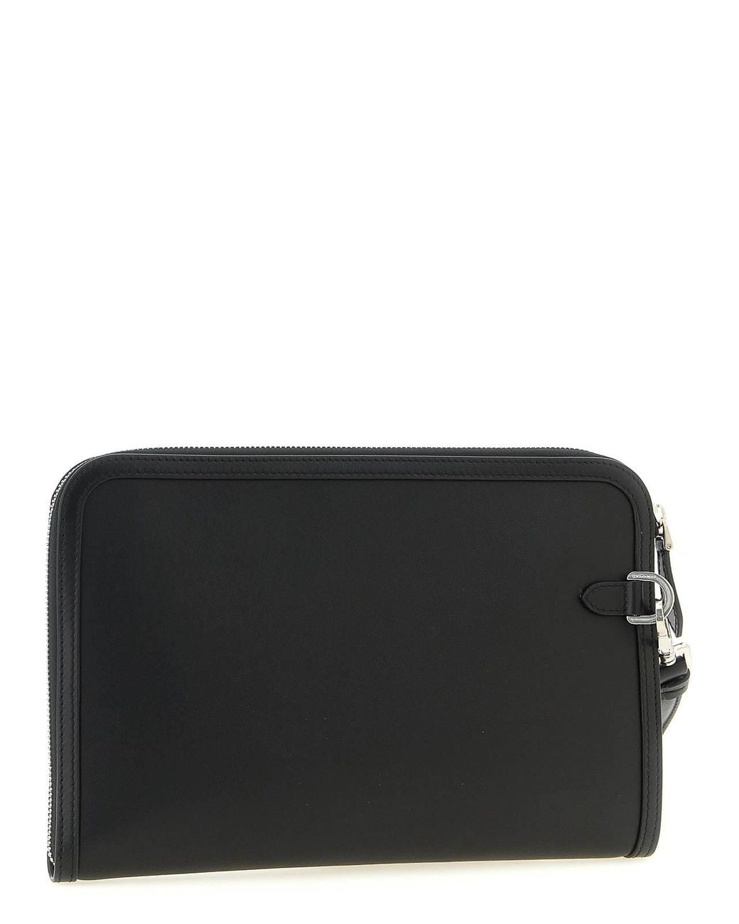 Dolce & Gabbana Black Atene Clutch for men