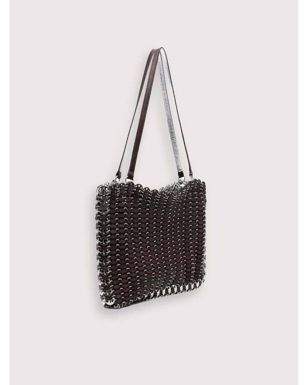 Rabanne Black Leather Bag Shoulder Bag