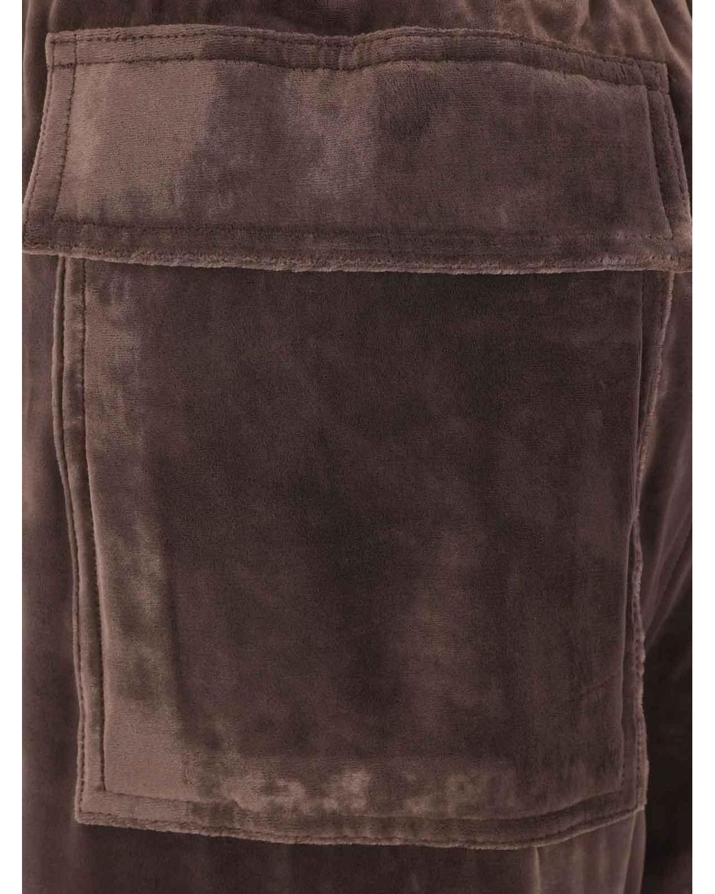 Rick Owens Brown Dietrich Drawstring Pants for men